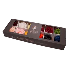 Silk roses Mix in their packaging